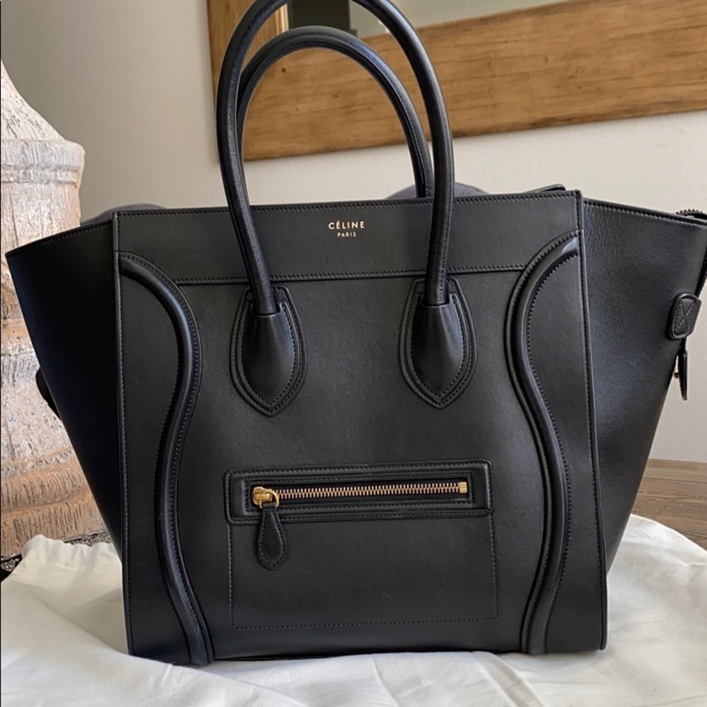Celine Mini Luggage Smooth Calfskin